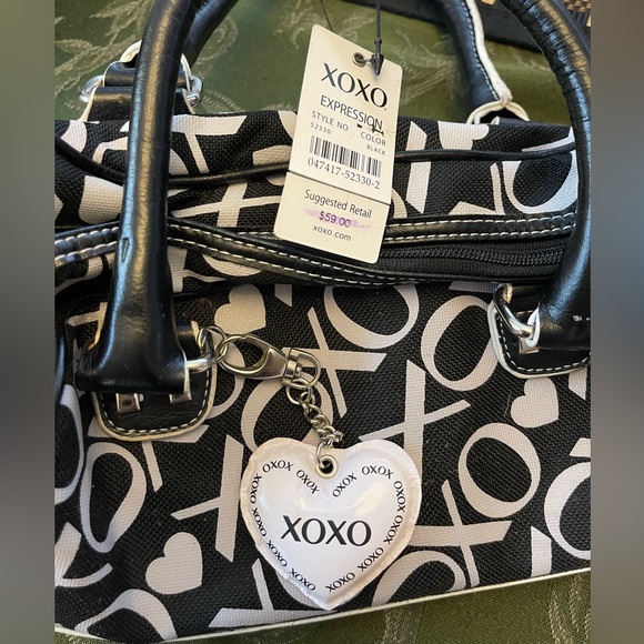 XOXO black and white handbag - new with tags - Picture 3 of 6